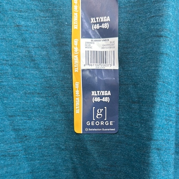 George Blue Short Sleeve Tee / D29 - Picture 2 of 3